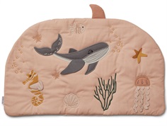 Liewood sea creature rose mix activity blanket Sofie
